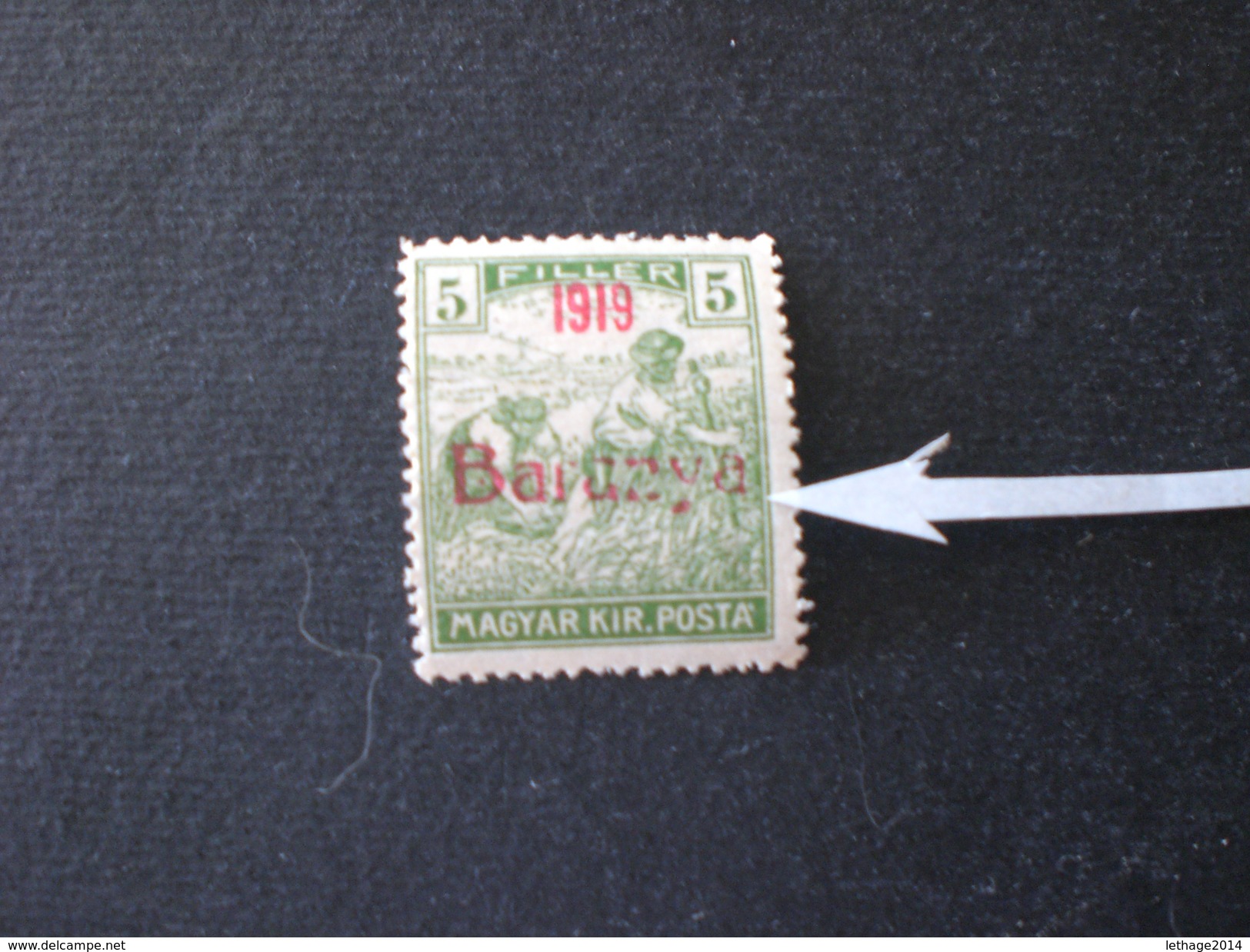 Magyarorszag UNGHERIA BARANYA 1919 Hungarian Stamps Overprinted "1919 Baranya" ERROR !! MNH - Baranya