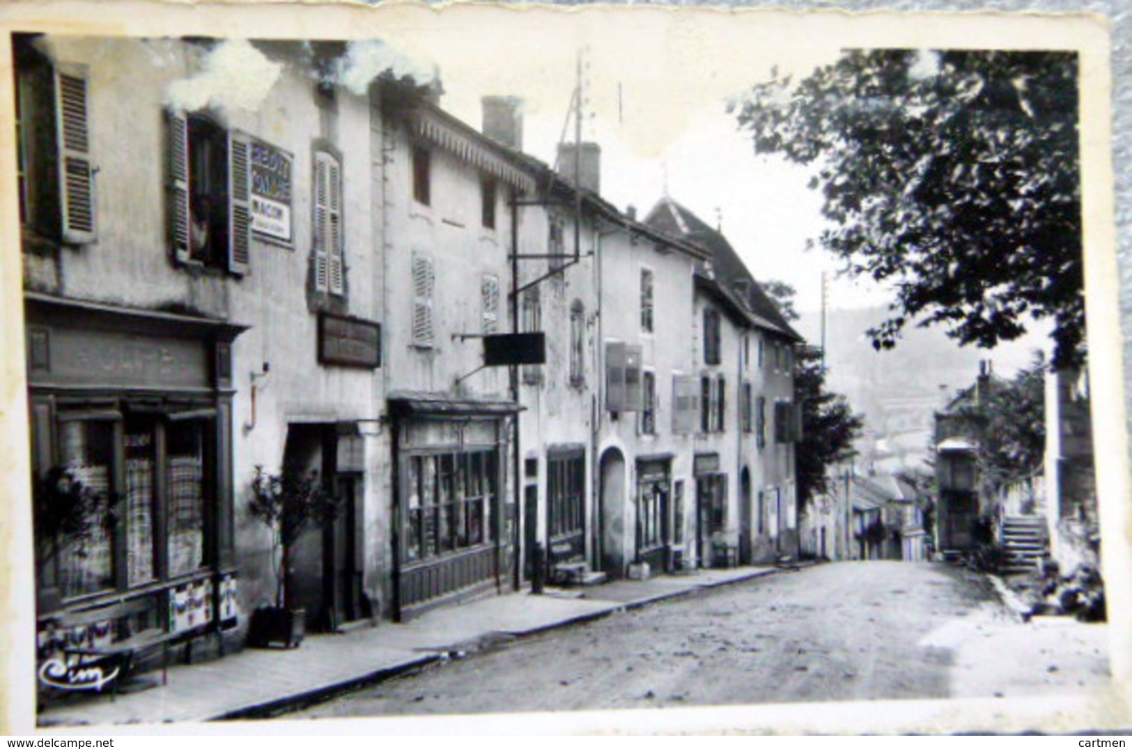 71 MATOUR  ROUTE DE SAINT PIERRE LE VIEUX CARTE ANNEES 1950 - Autres & Non Classés