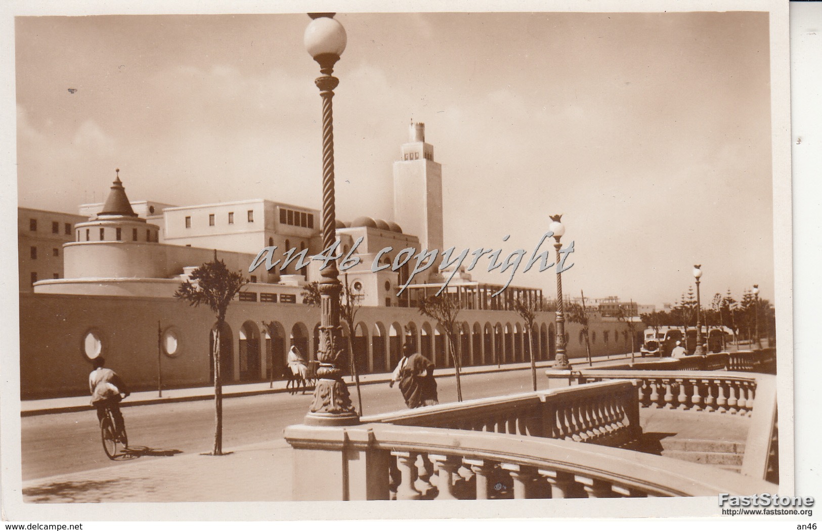 TRIPOLI_Hotel Casinò_Teatro Uaddan_Originale D'Epoca100%-2 Scann- - Libyen