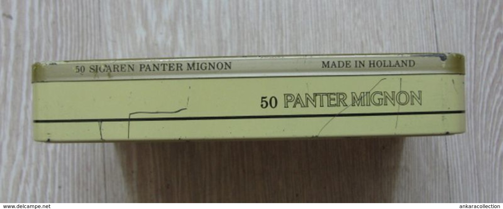 AC - PANTER MIGNON 50 CIGARS EMPTY TIN BOX - Boites à Tabac Vides