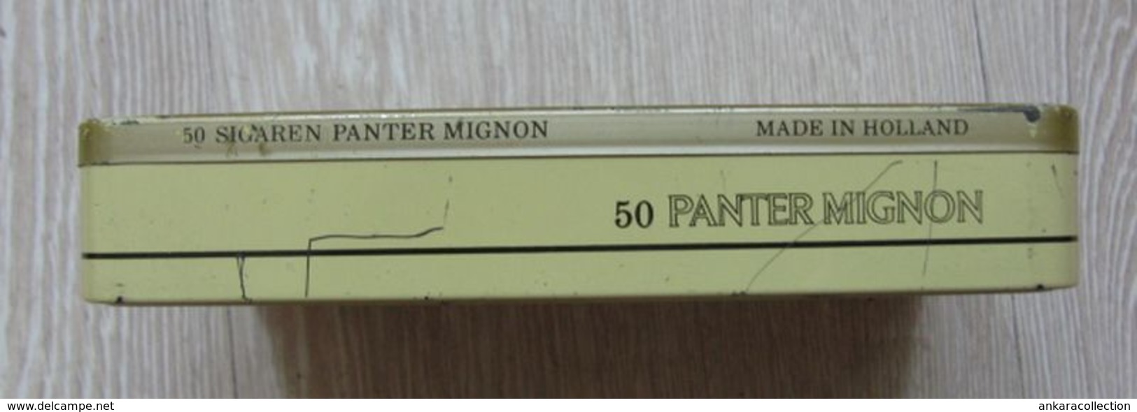 AC - PANTER MIGNON 50 CIGARS EMPTY TIN BOX