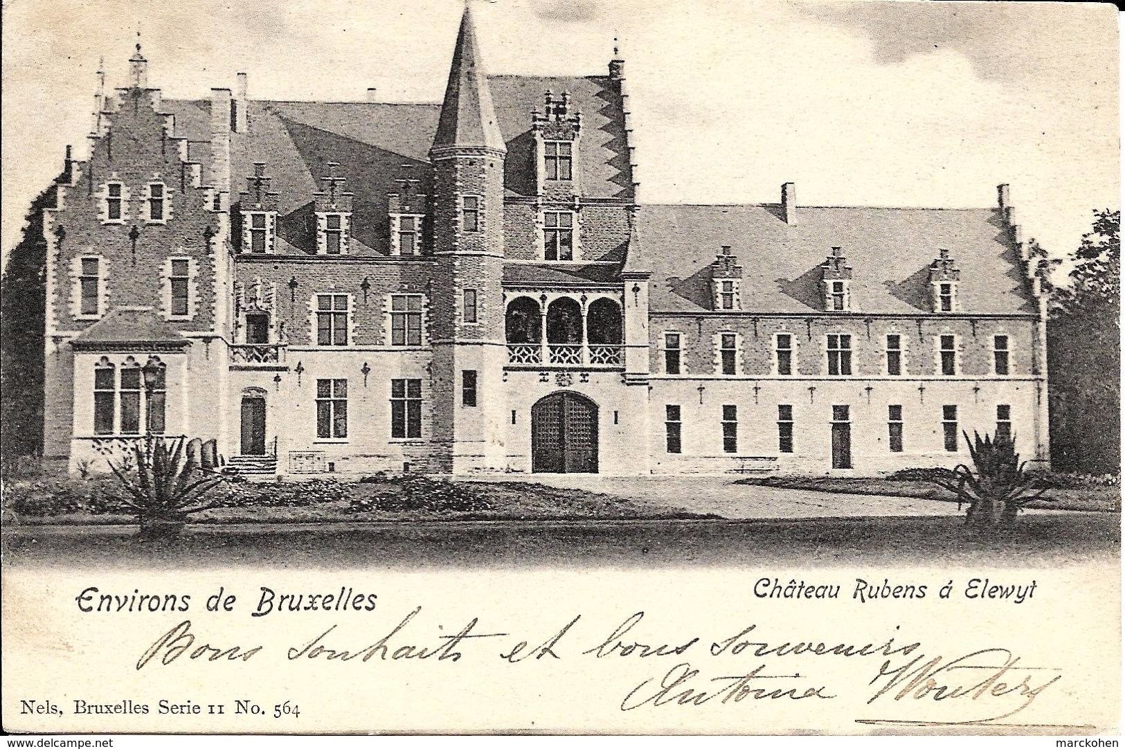 ZEMST- ELEWIJT (1982) : Château Rubens D'Elewijt. CPA Précurseurs. - Zemst