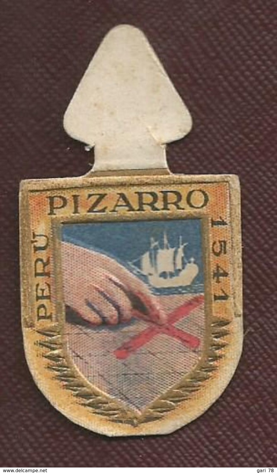 EMBLEMA  Série B (N° 5) Francisco PIZARRO 1521-1541 Conquistaro De PERU - Autres & Non Classés