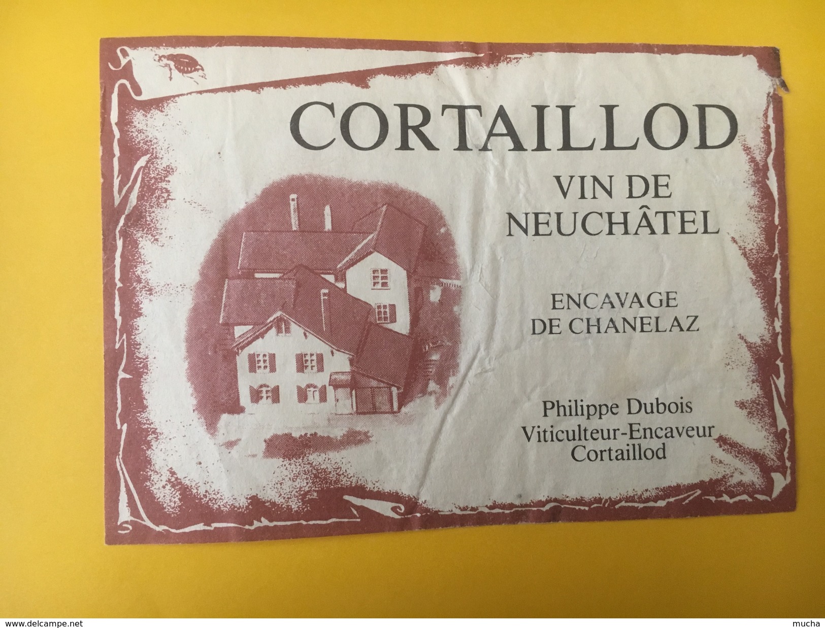 4983 -  Cortaillod  Encavage De Chanelaz Philippe Dubois Neuchâtel Suisse - Autres & Non Classés