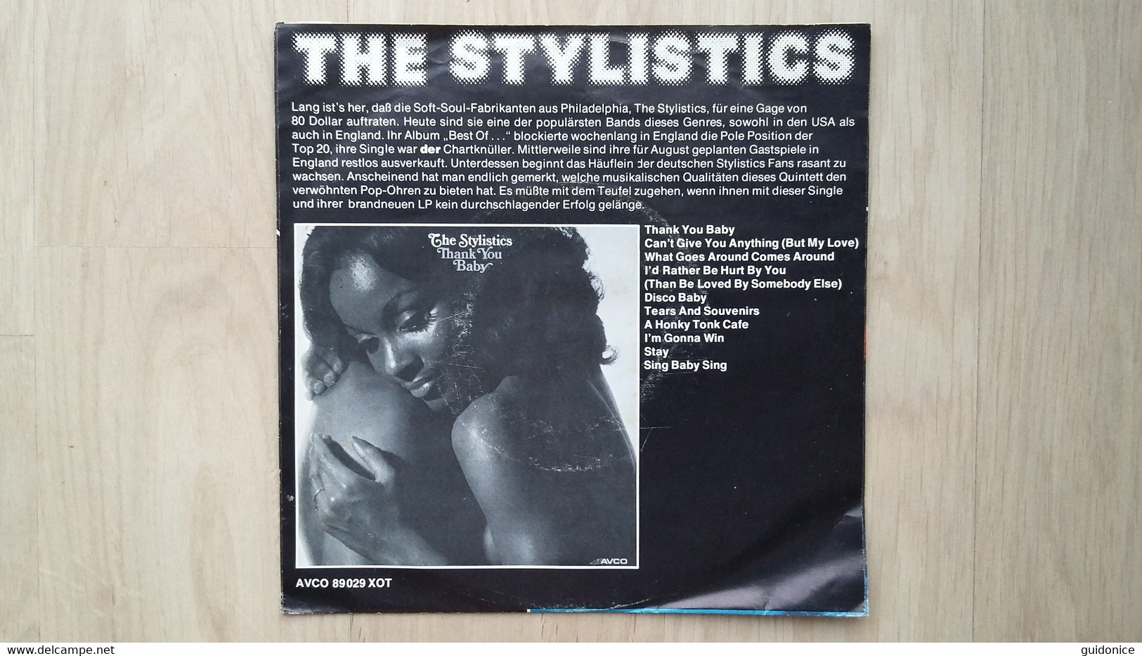 The Stylistics - Can't Give You Anything (But My Love) - Disco, Pop