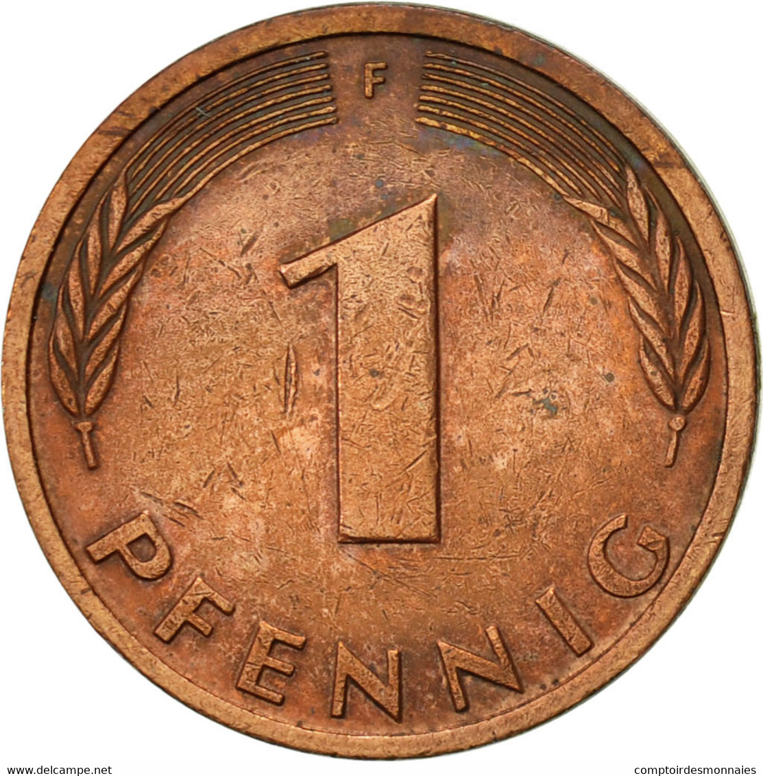 Monnaie, République Fédérale Allemande, Pfennig, 1992, Stuttgart, TTB, Copper - 1 Pfennig