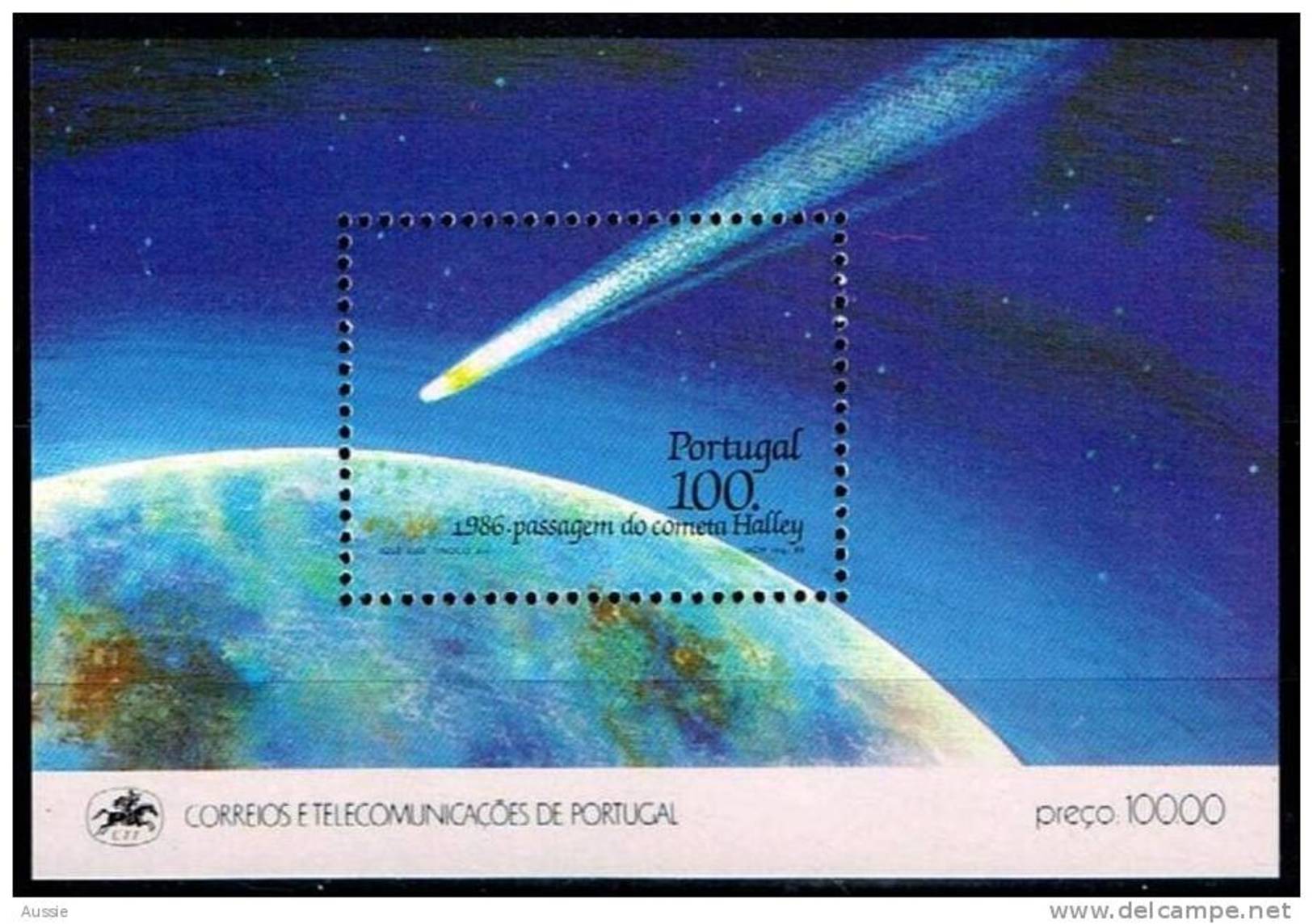 Portugal 1986 Yvertn° Bloc 52 *** MNH Cote 15 Euro Comète De Halley - Blocchi & Foglietti