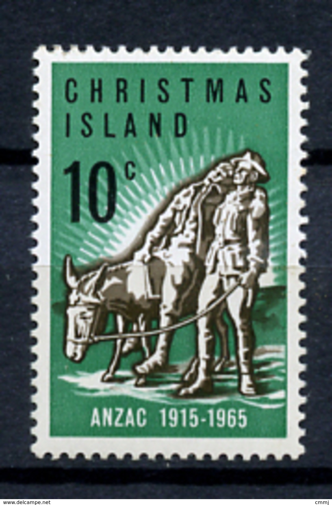 1965 - CHRISTMAS ISLAND - Catg. Mi. 21 - LH - (R-SI.331.713 - 11) - Christmas Island