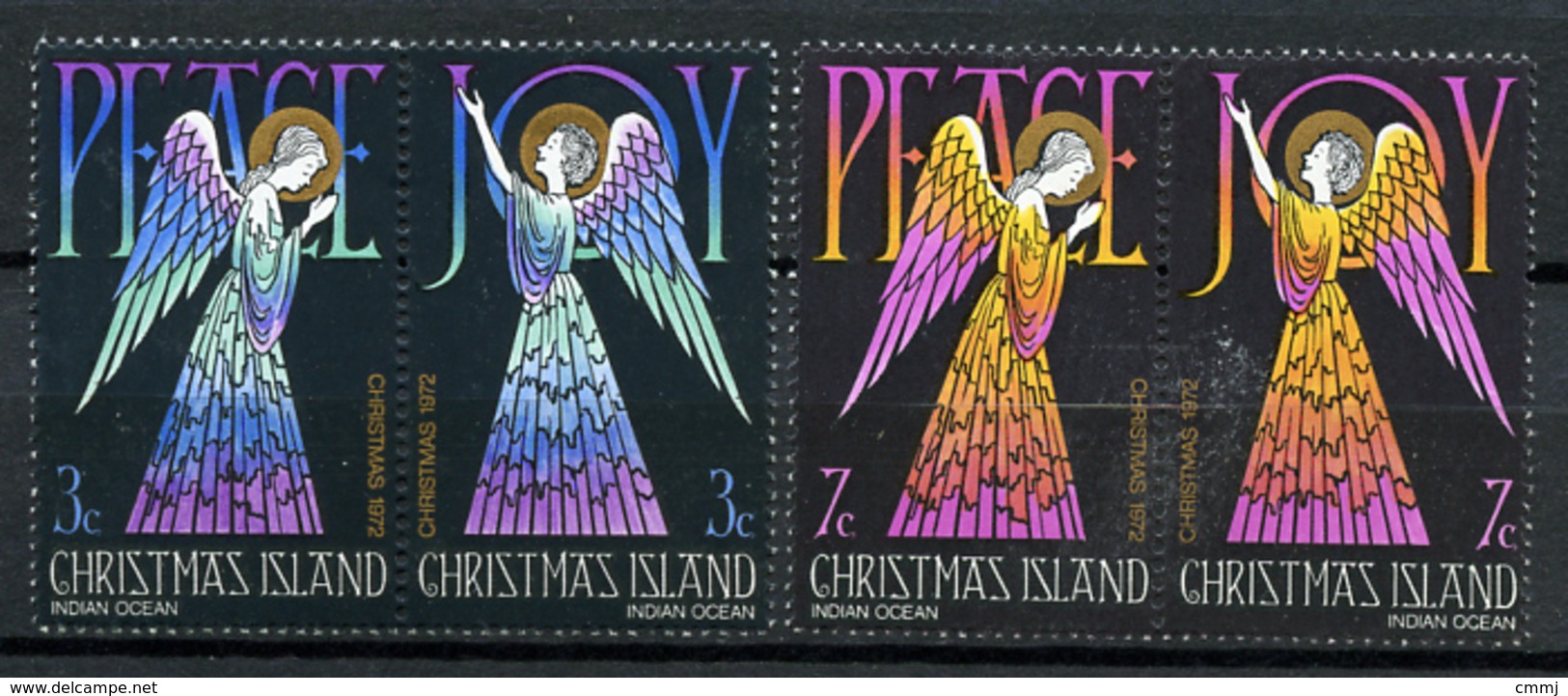 1972 - CHRISTMAS ISLAND - Catg. Mi. 55/58 - NH - (R-SI.331.713 - 11) - Christmas Island