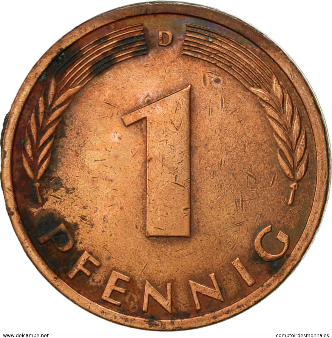 Monnaie, République Fédérale Allemande, Pfennig, 1976, Munich, TTB, Copper - 1 Pfennig