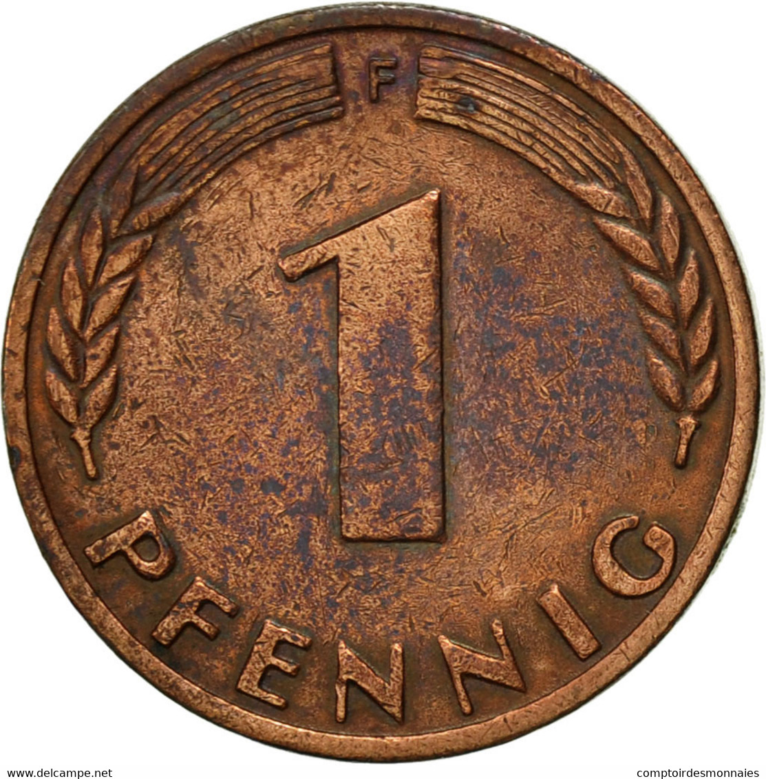 Monnaie, République Fédérale Allemande, Pfennig, 1967, Stuttgart, TTB, Copper - 1 Pfennig