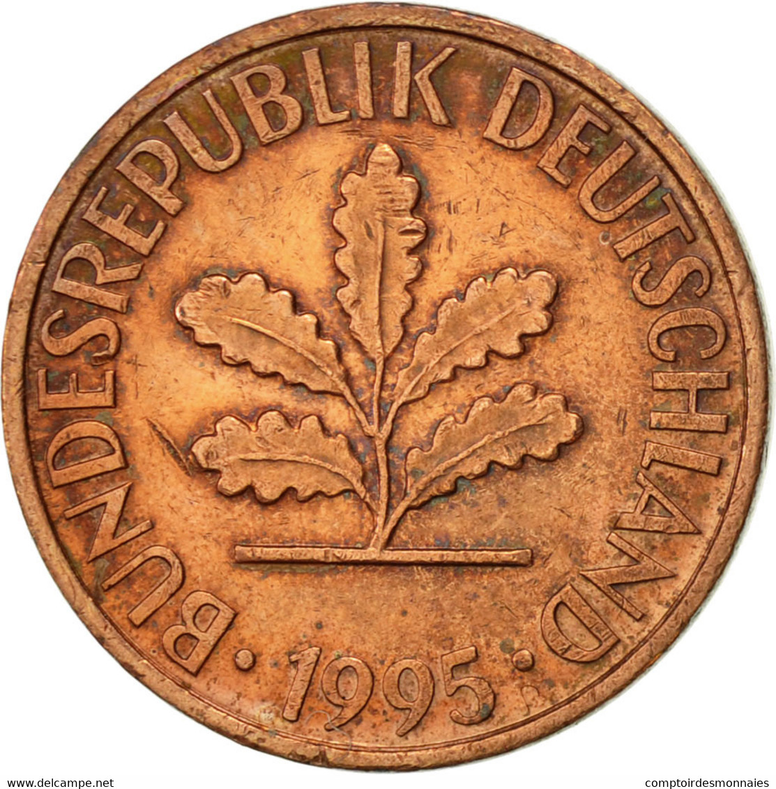 Monnaie, République Fédérale Allemande, Pfennig, 1995, Berlin, TTB, Copper - 1 Pfennig