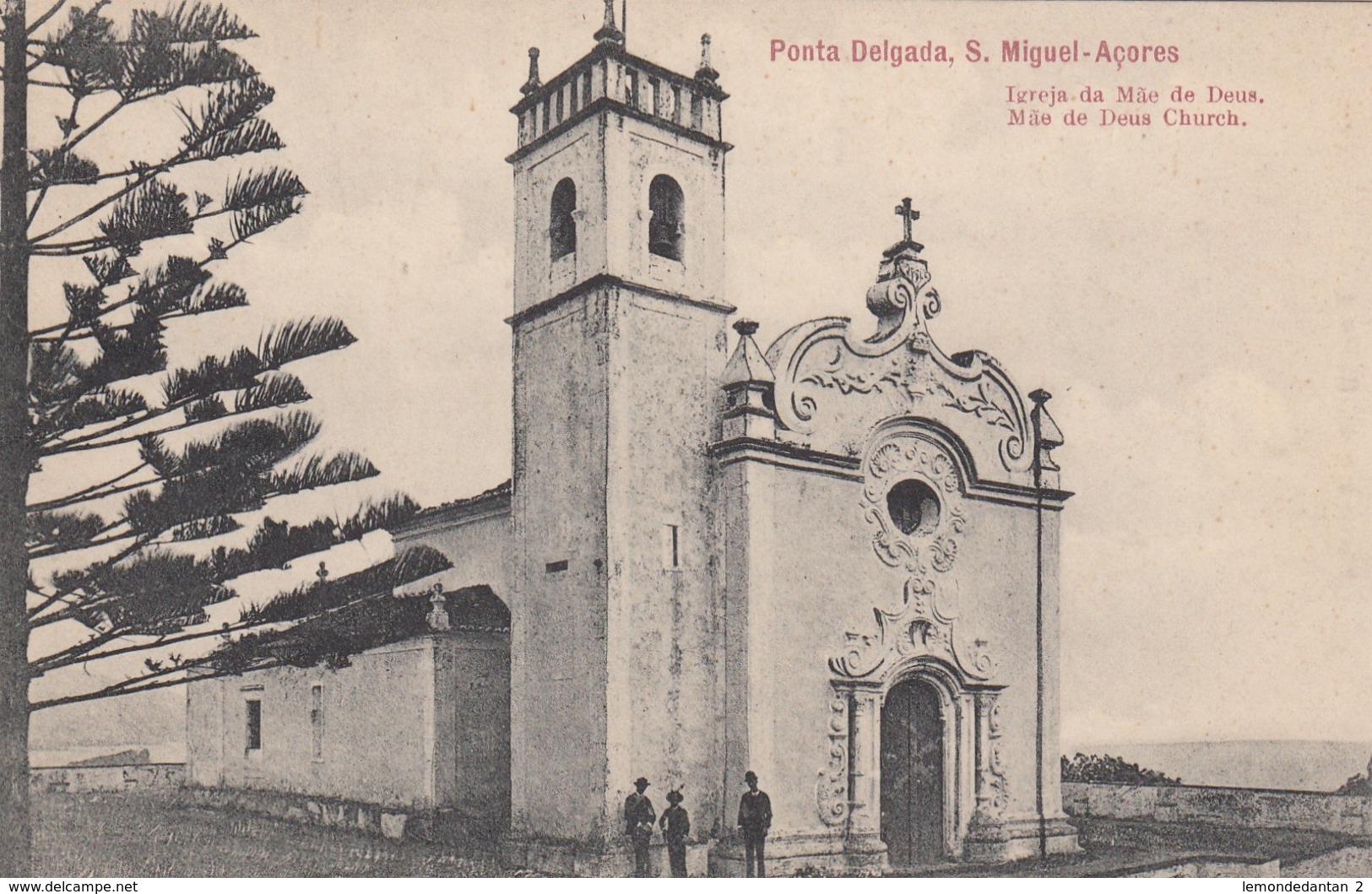 Ponta Delgada - S. Miguel-Açores - Igreja Da Mäe De Deus - Açores