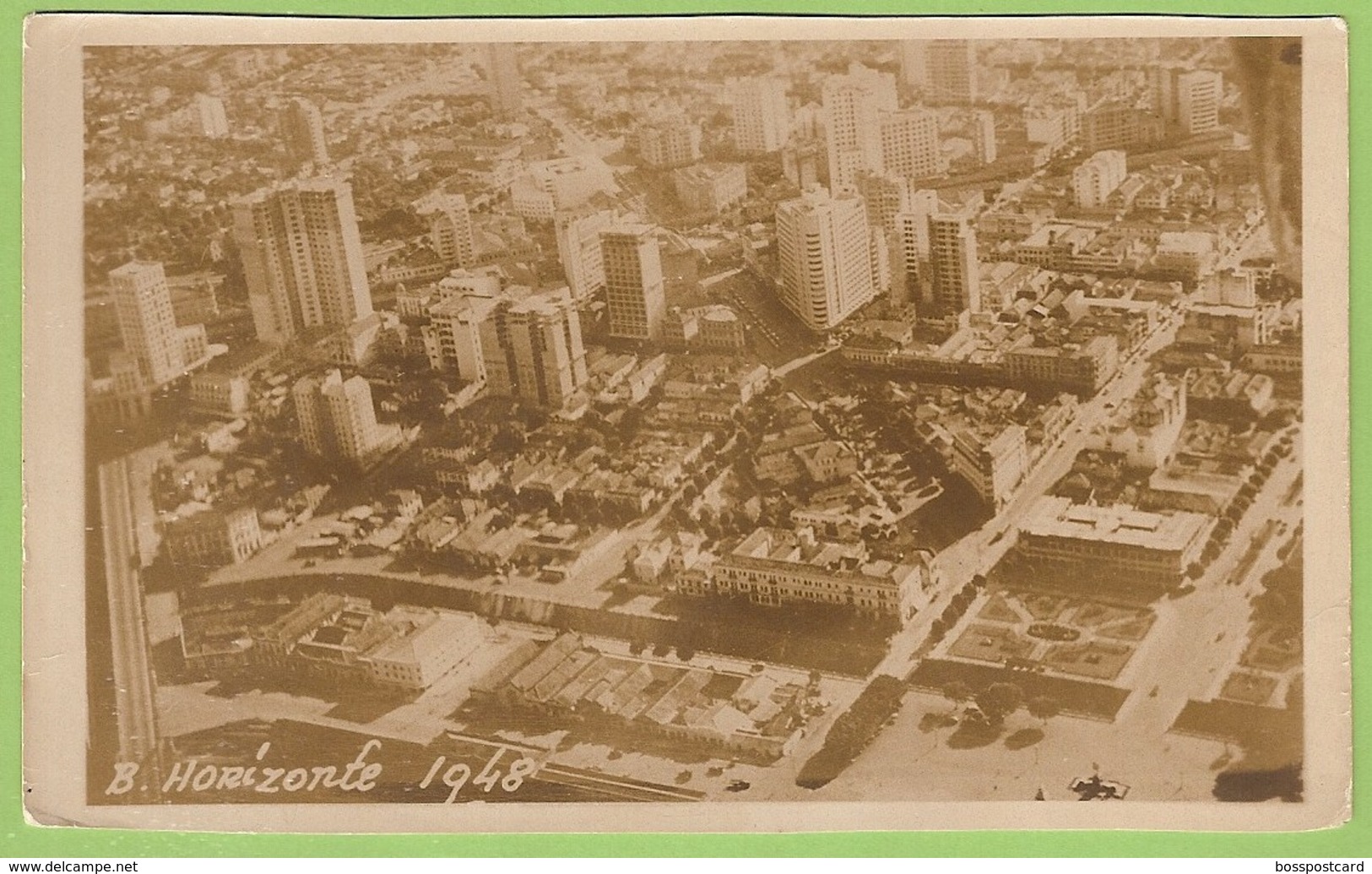 Belo Horizonte - Vista Aérea Em 1948 - Minas Gerais - Brasil - Belo Horizonte