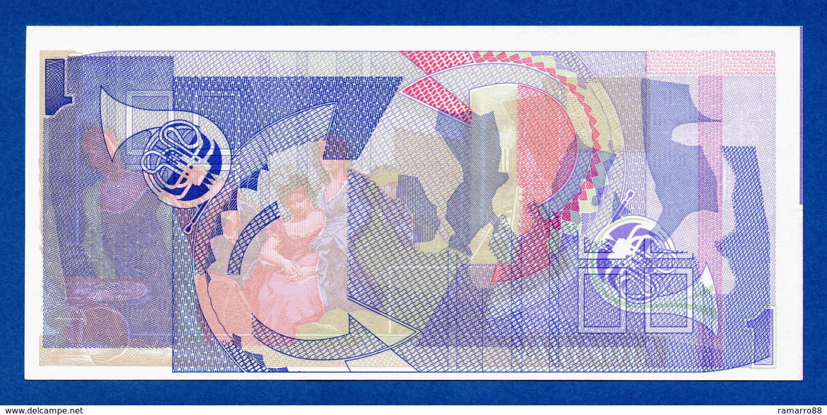 De La Rue Giori S.A. Varinota Beethoven Color Trial #03 - Specimen Test Note Au- - Specimen