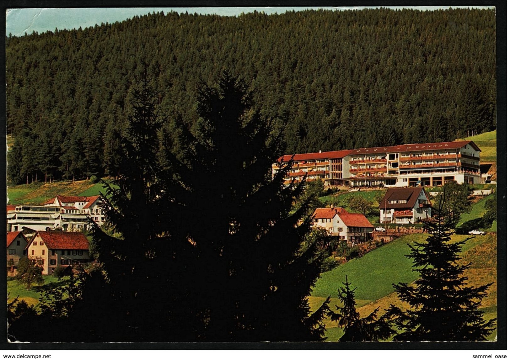 Kurhotel Traube-Tonbach In Baiersbronn-Tonbach  -  Ansichtskarte Ca.1970  ( 7407 ) - Baiersbronn