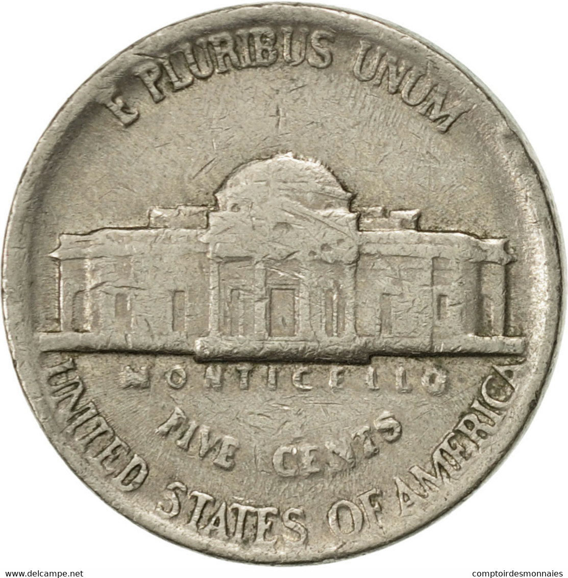 Monnaie, États-Unis, Jefferson Nickel, 5 Cents, 1984, U.S. Mint, Philadelphie - 1938-…: Jefferson