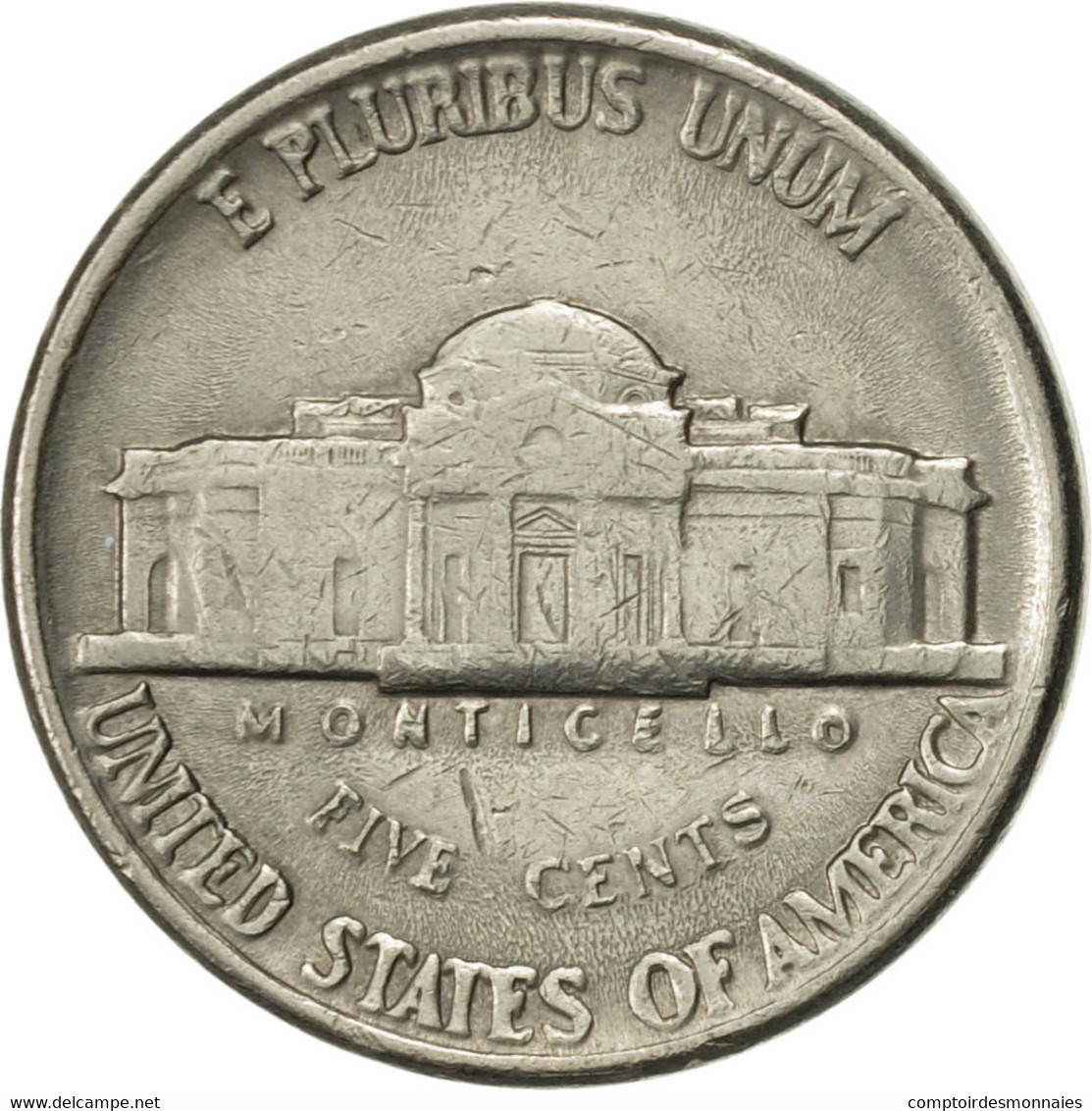 Monnaie, États-Unis, Jefferson Nickel, 5 Cents, 1983, U.S. Mint, Denver, TTB - 1938-…: Jefferson