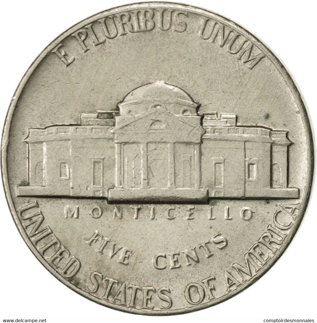 Monnaie, États-Unis, Jefferson Nickel, 5 Cents, 1975, U.S. Mint, Denver, TTB+ - 1938-…: Jefferson