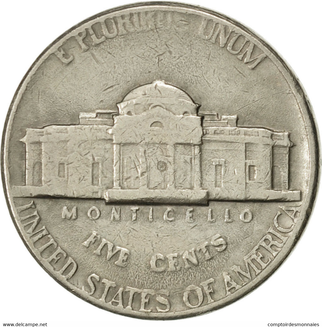 Monnaie, États-Unis, Jefferson Nickel, 5 Cents, 1973, U.S. Mint, Denver, TTB - 1938-…: Jefferson