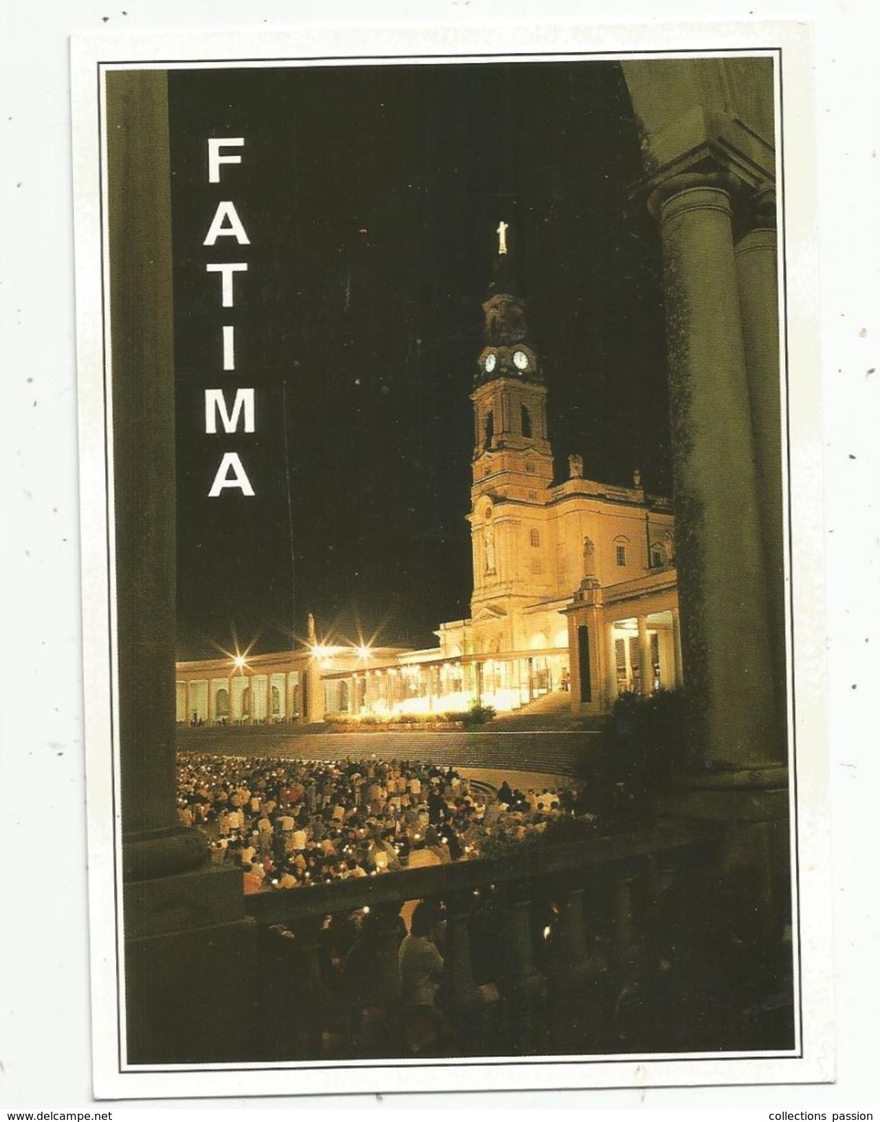 Cp, PORTUGAL , FATIMA , Souvenir , écrite - Santarem