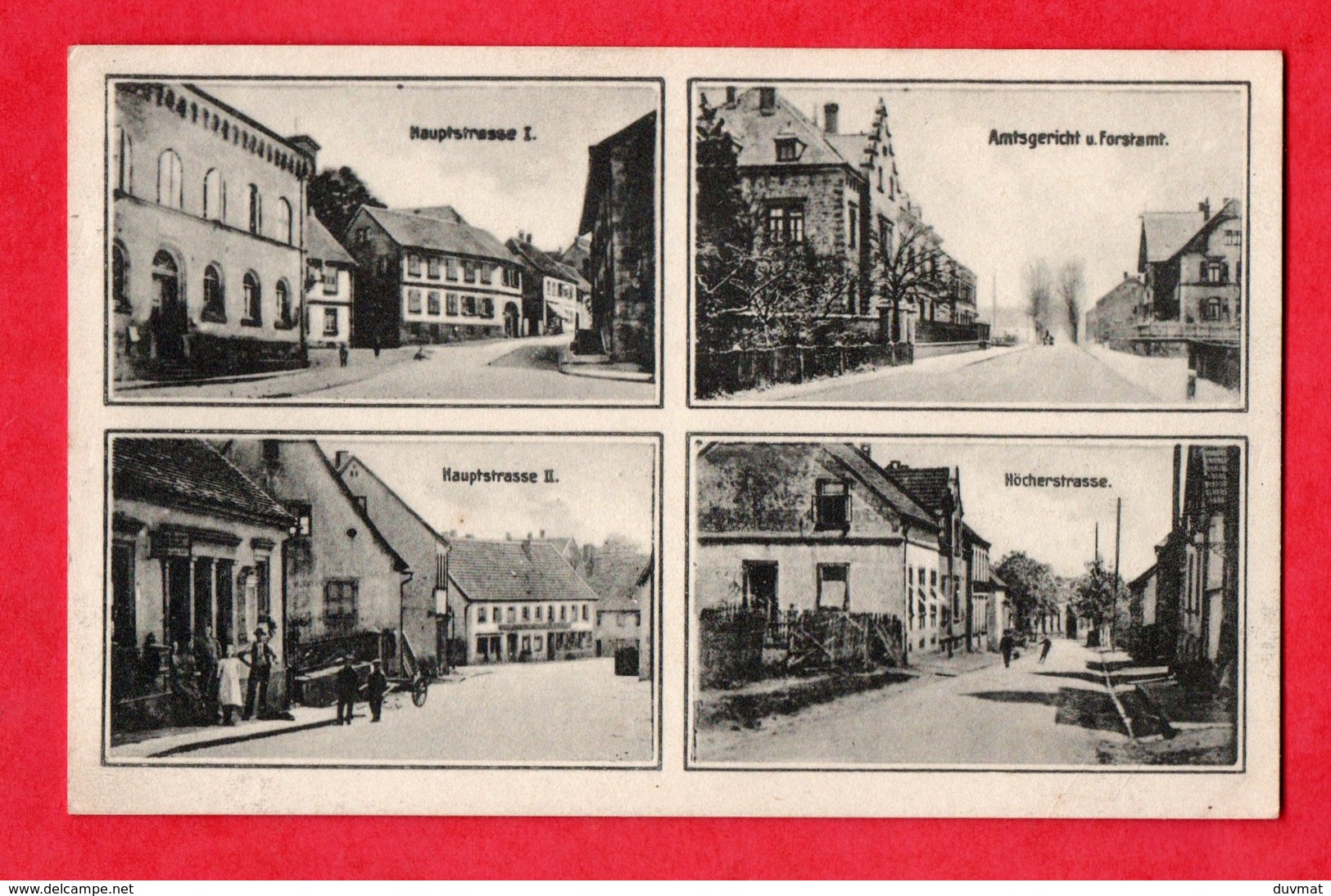Deutschland Allemagne Rhenanie Palatinat Waldmohr Carte Multivues ( Format 8,8 X 13,8 ) - Autres & Non Classés