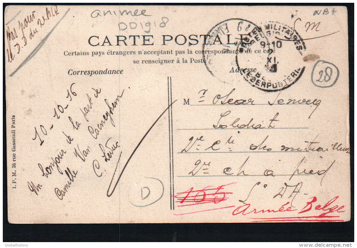 DD1918  FRANCE LA LOUPE EURE ET LOIR RUE DU CHATEAU ANIMEE POSTCARD - La Loupe