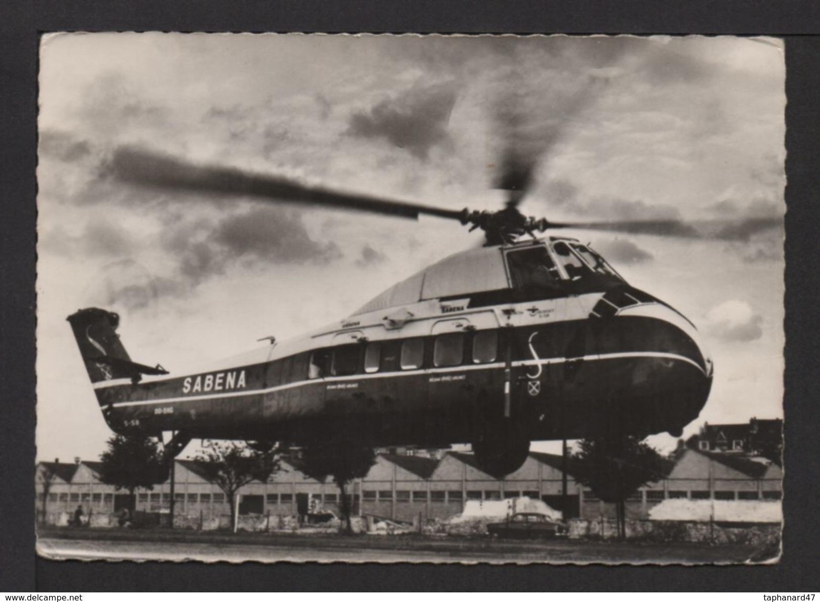 CPSM Gf . SIKORKY "5-58" De La SABENA . - Hélicoptères
