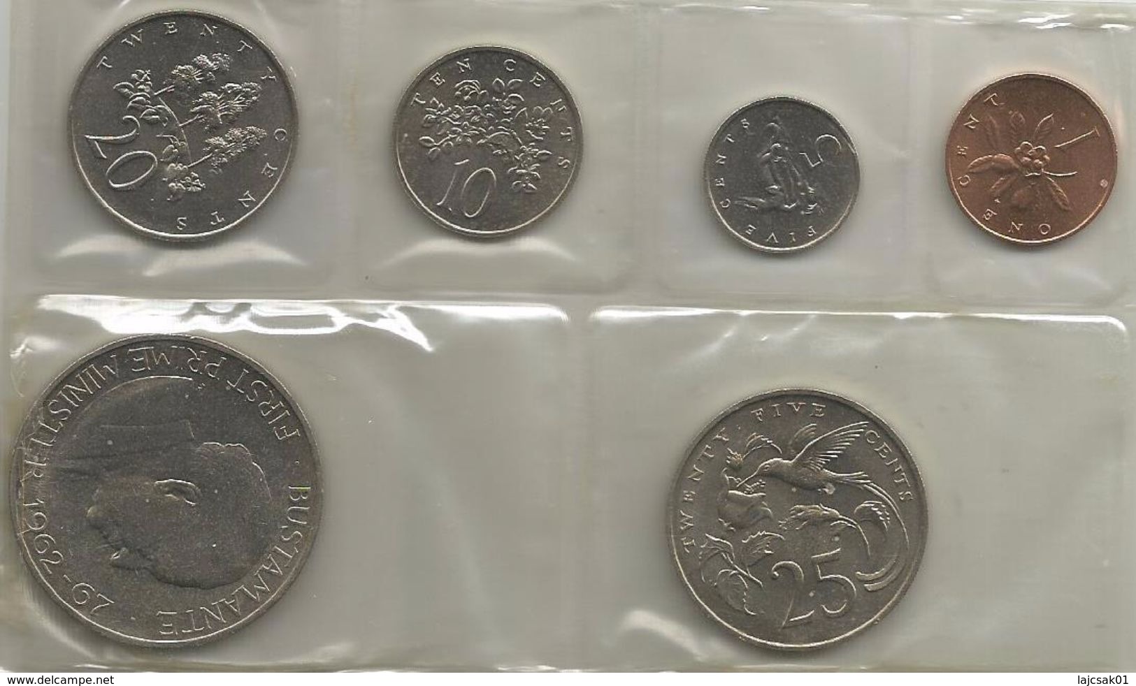 Jamaica 1969. Coin Set - Jamaica