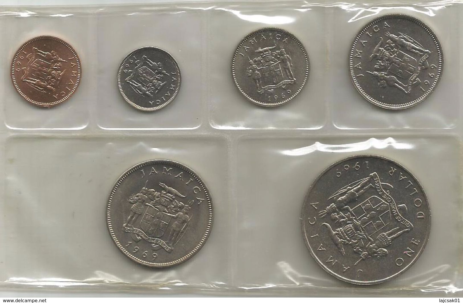 Jamaica 1969. Coin Set - Jamaica