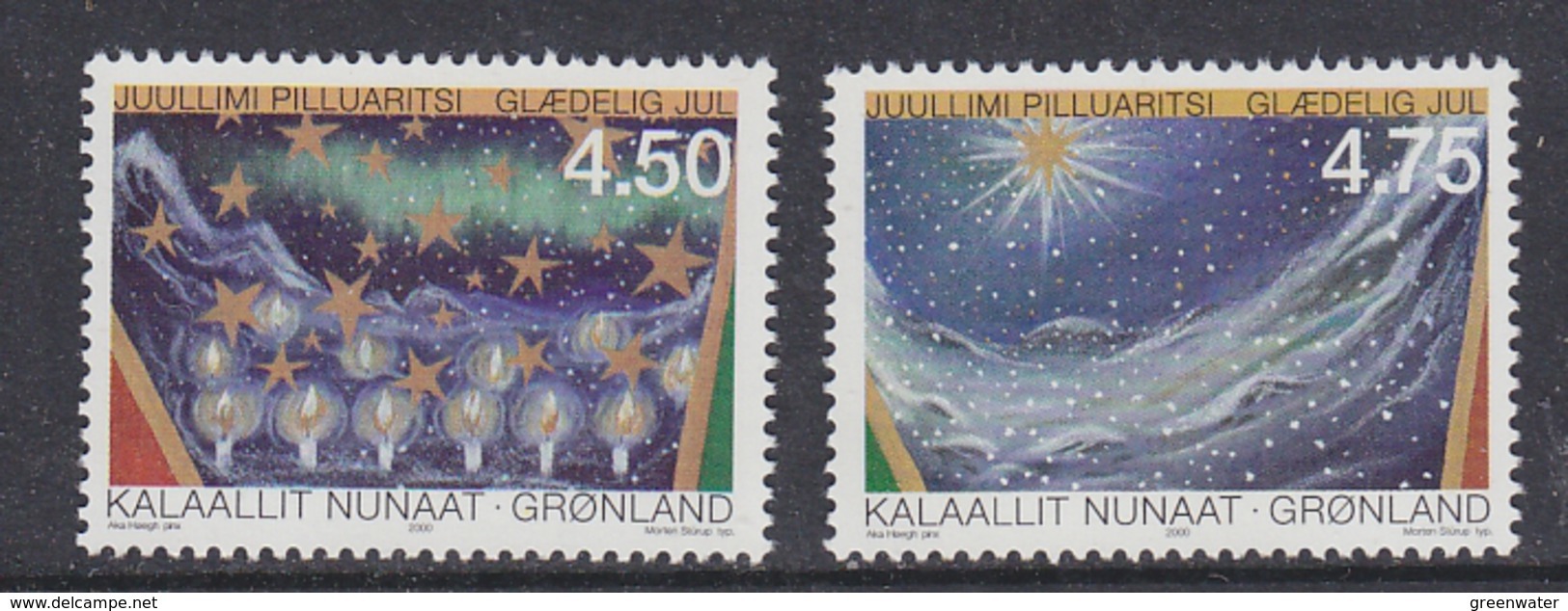 Greenland 2000 Christmas 2v** Mnh (33802) - Ungebraucht