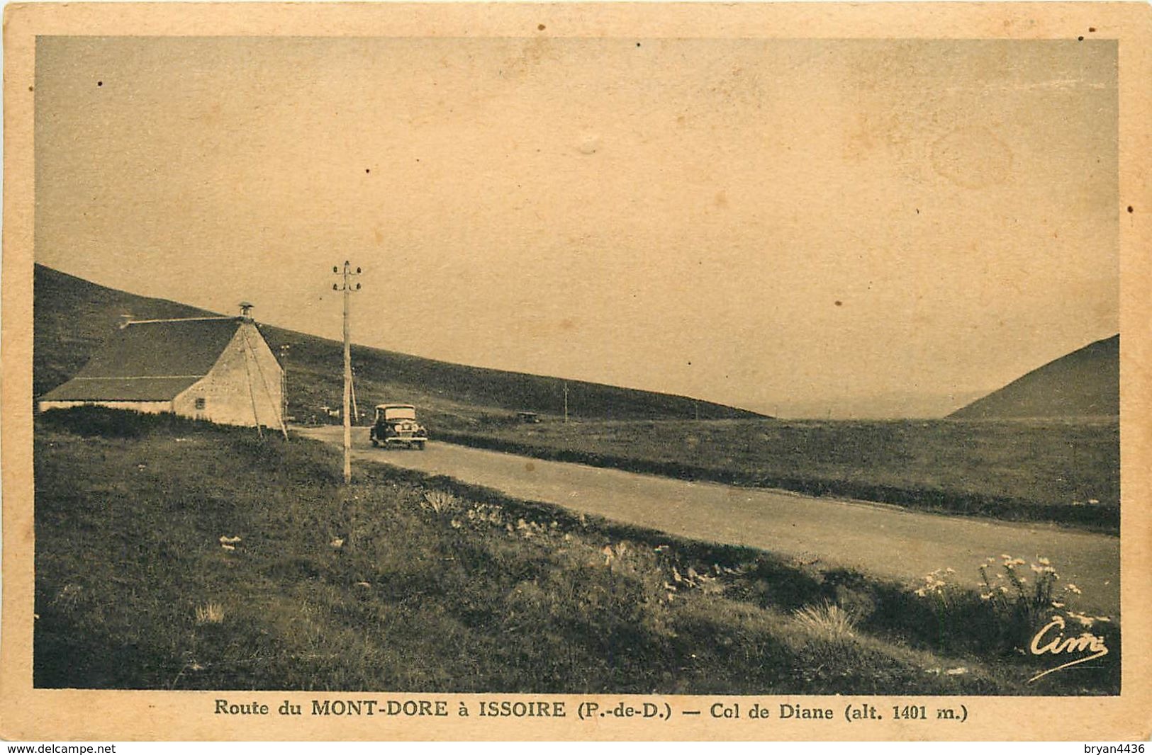 63 - ISSOIRE - PUY DE DOME - ROUTE DU MONT DORE - COL DE DIANE - VOIR SCANS - Issoire