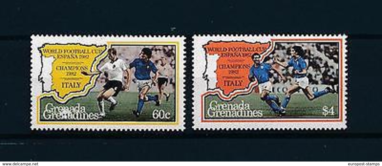 [59329] Grenada Grenadines 1982 World Cup Soccer Football Spain MNH - Other & Unclassified