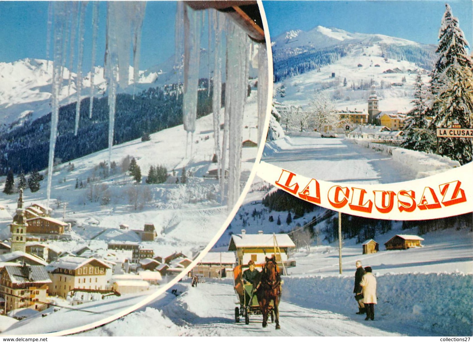 74-LA CLUSAZ-  MULTIVUES - La Clusaz