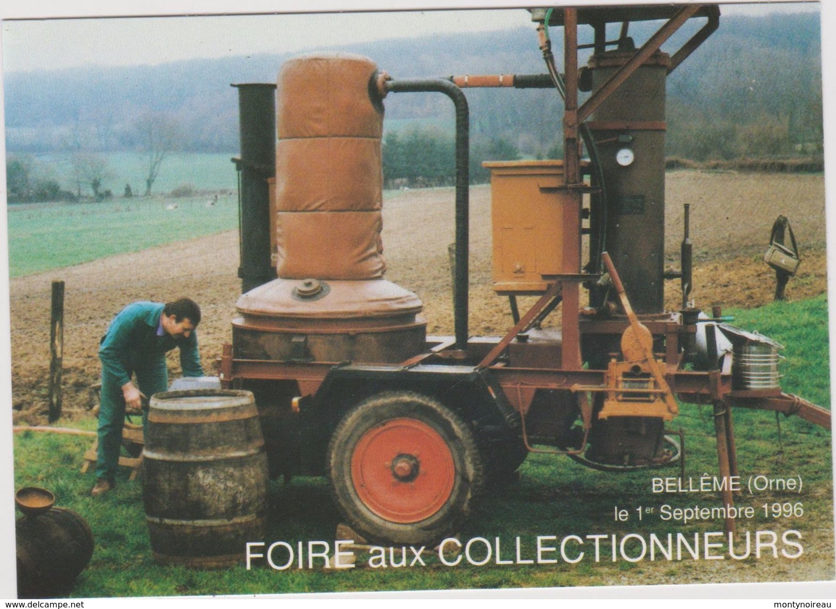 Orne  BELLEME  Carte  Salon 1996 , Bouilleur  De  Cru - Other & Unclassified