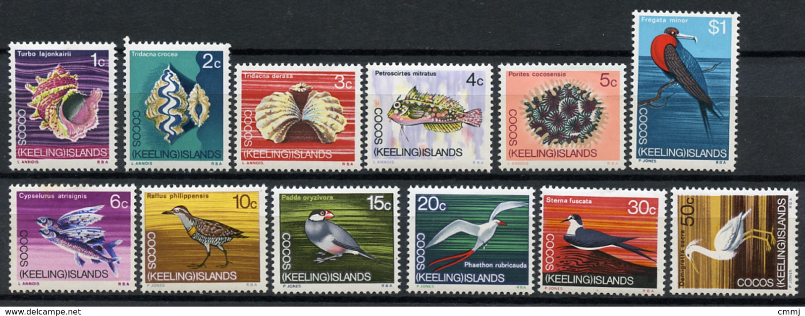 1969 - COCOS ISLAND - Catg. Mi. 8/19 - NH - (R-SI.331.713 -  24) - Isole Cocos (Keeling)