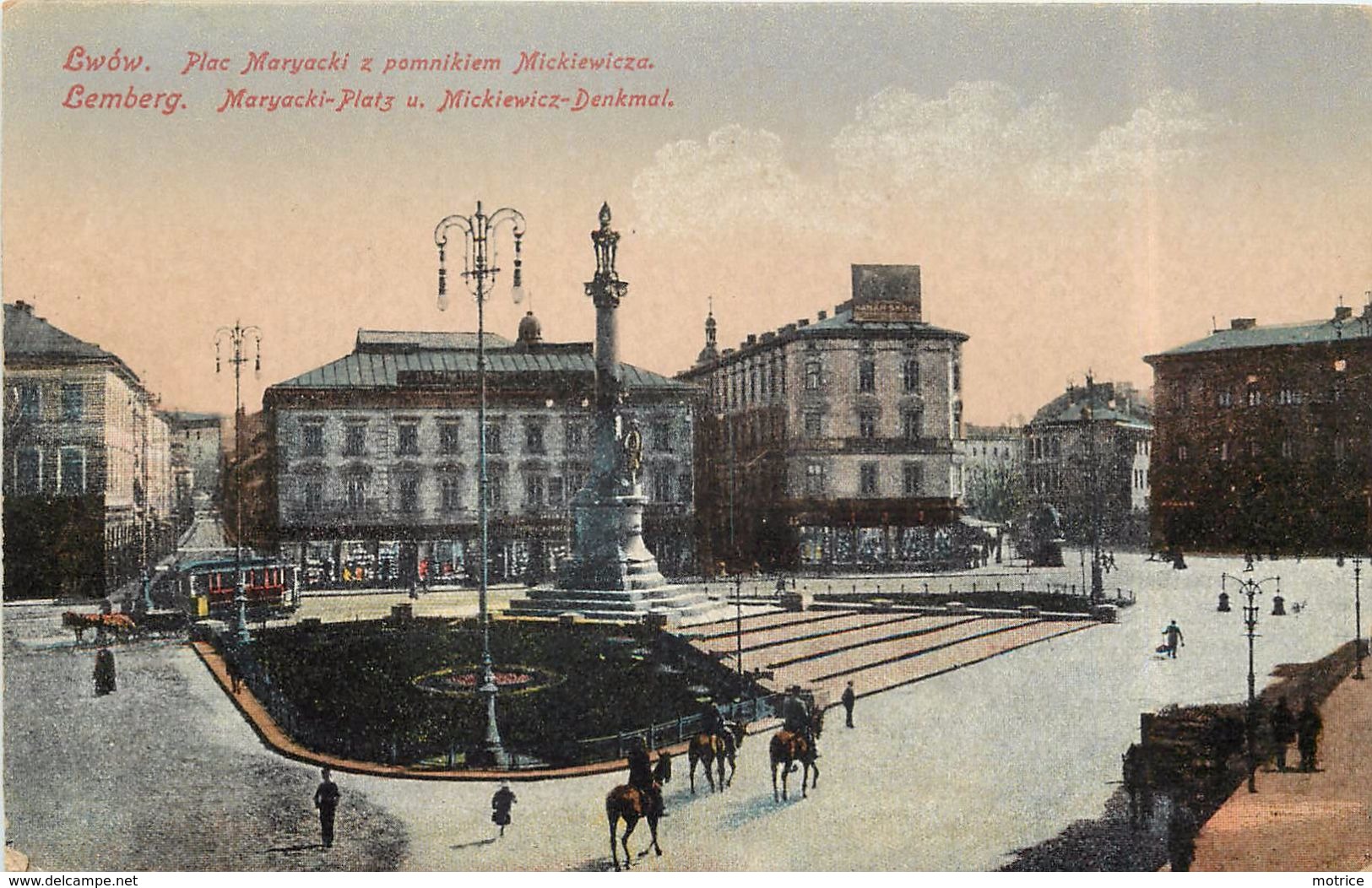 LEMBERG - Maryacki-platz. - Ukraine