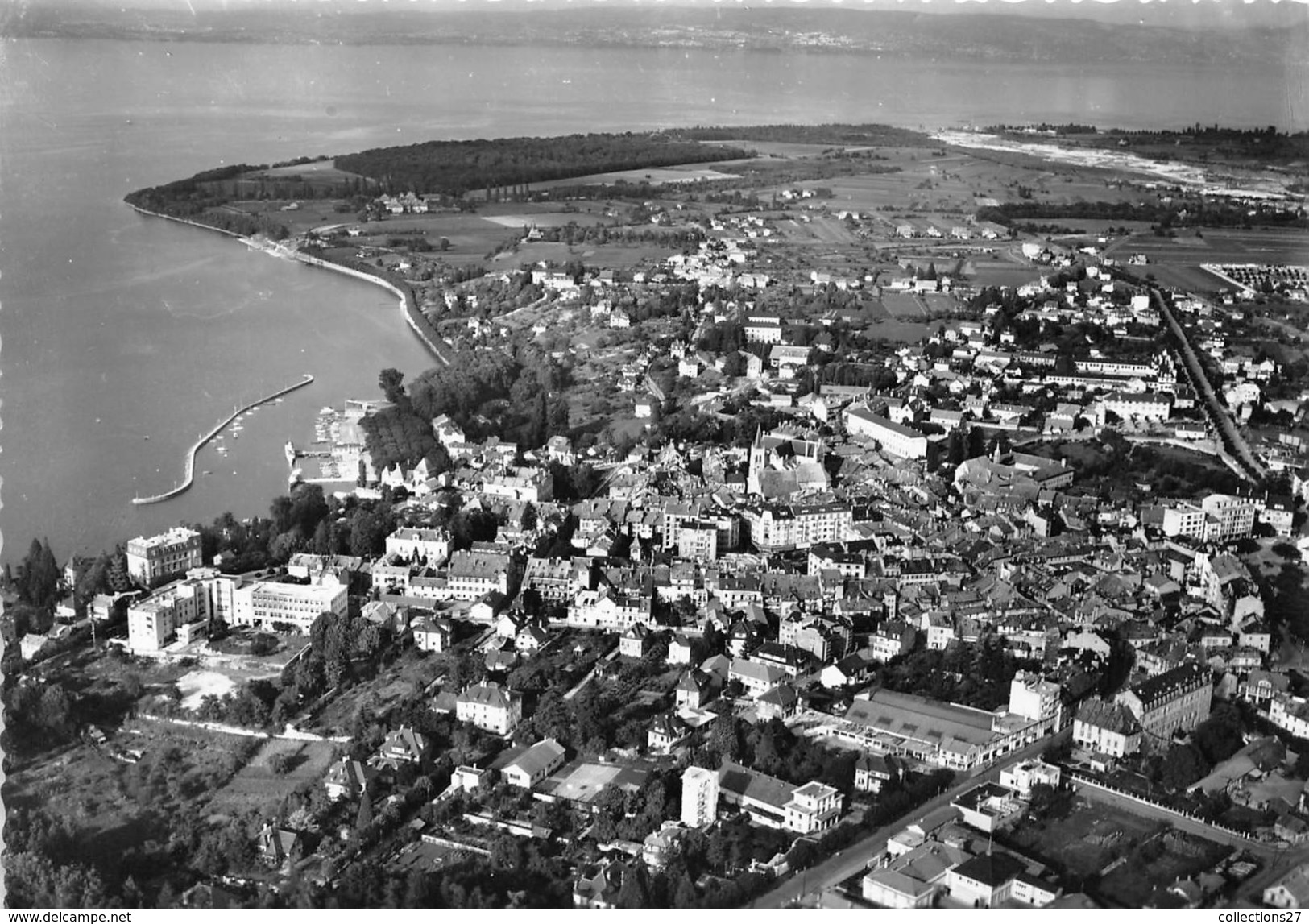 74-THONON-LES-BAINS- VUE AERIENNE - Thonon-les-Bains