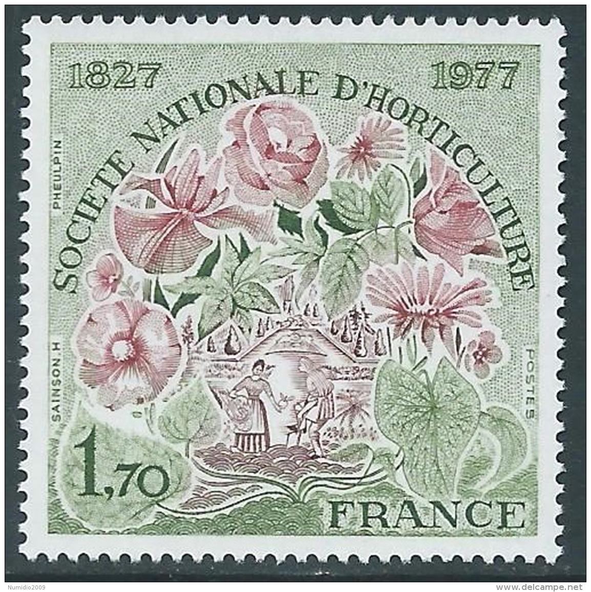 1977 FRANCIA SOCIETA NAZIONALE DI NANTES MNH ** - EDV7-5 - Nuovi