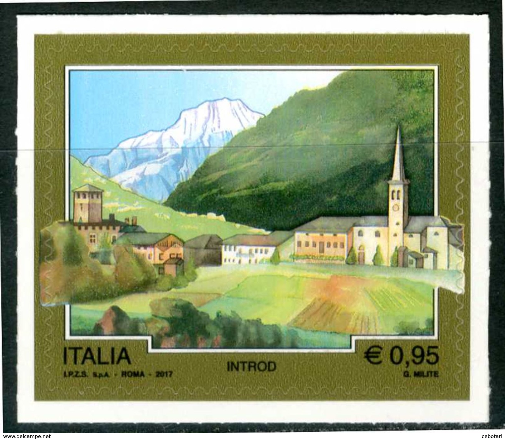 ITALIA / ITALY 2017** - Turismo - Introd - 1 Val. Autoadesivo MNH Come Da Scansione - 2011-20: Neufs