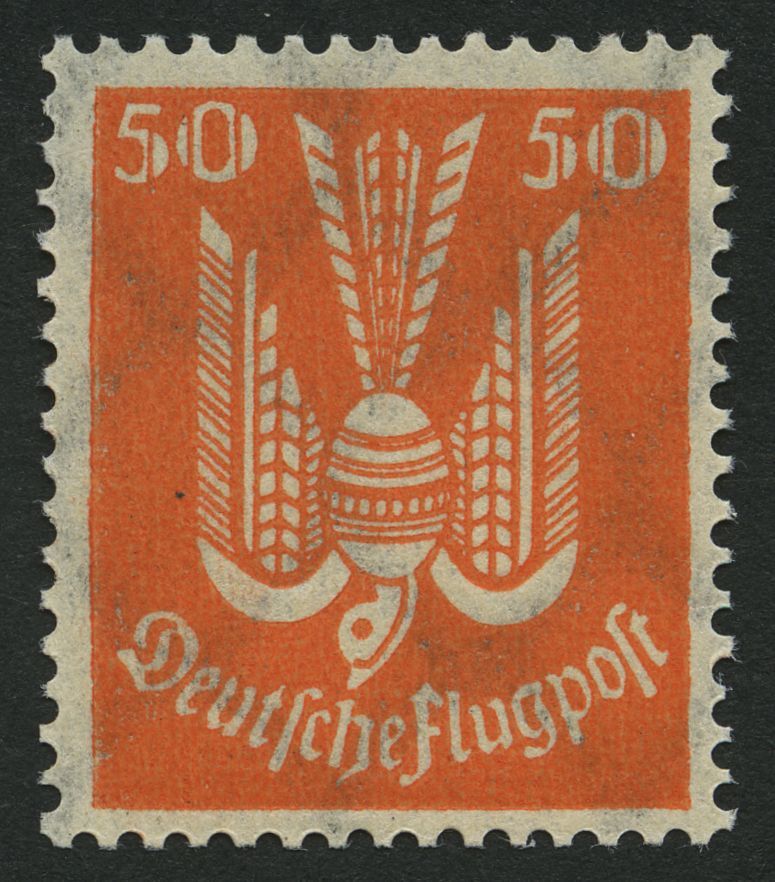 Dt. Reich 347 **, 1924, 50 Pf. Holztaube, Pracht, Mi. 140.- - Usados