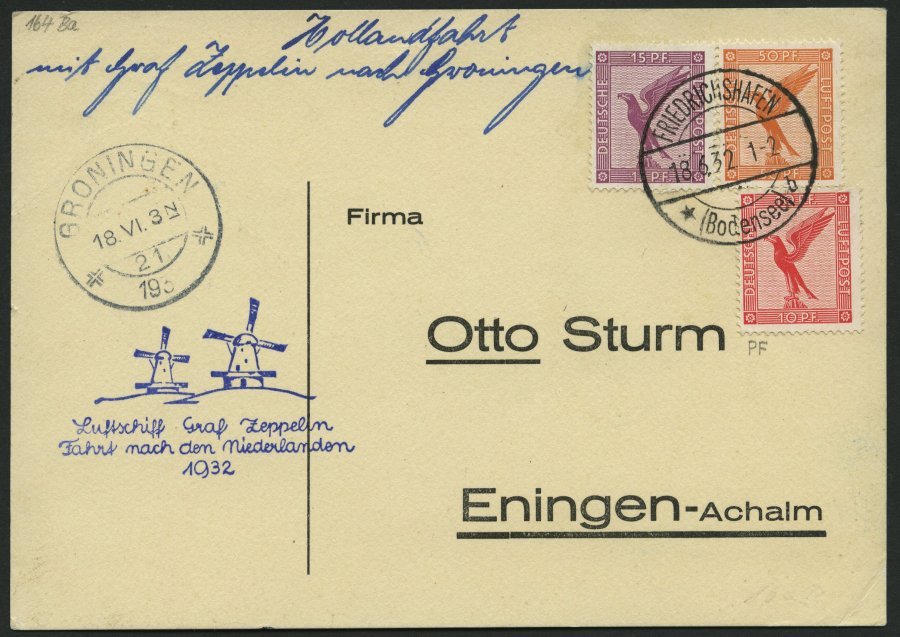 Dt. Reich 379I BRIEF, 1926, 10 Pf. Adler Mit Abart Unterer Strich Des Ersten E In Deutsche Nach Links Verlängert, Mit Zu - Used Stamps