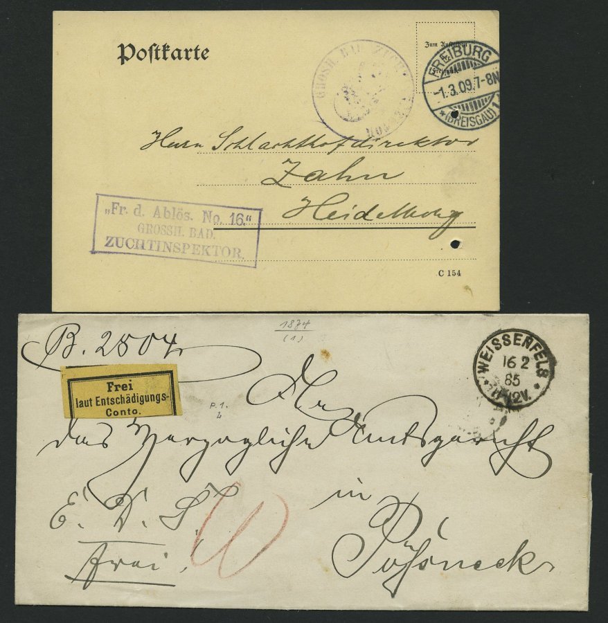 SAMMLUNGEN O,*,Brief , 1872-1923, Sammlung Dt. Reich Im SAFE Falzlosalbum, Sehr Reichhaltig Gesammelt Mit Vielen Nuancen - Used Stamps