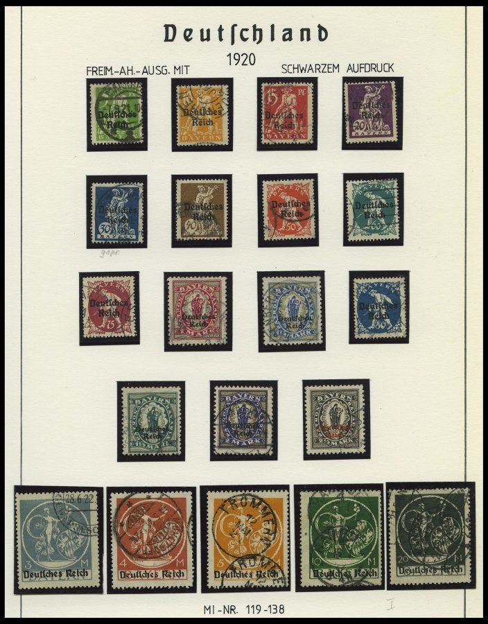 SAMMLUNGEN O,Brief,* , 1875-1923, Interessante Reichhaltige Restsammlung, Marken Oft Nicht Ríchtig Katalogisiert, Daher - Used Stamps