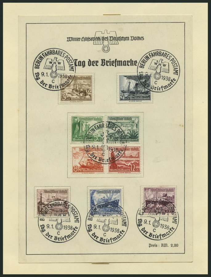 SAMMLUNGEN O,BrfStk,* , 1923-45, Alter Sammlungsteil Dt. Reich Mit Vielen Guten Mittleren Werten, Sätzen Und Blocks, Mei - Used Stamps