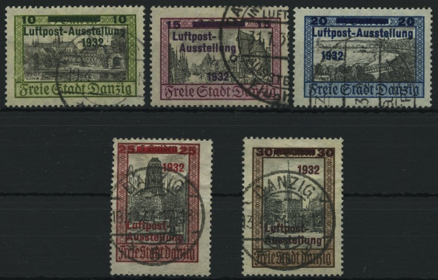 FREIE STADT DANZIG 231-35 O, 1932, Luposta, Prachtsatz, Mi. 140.- - Otros & Sin Clasificación