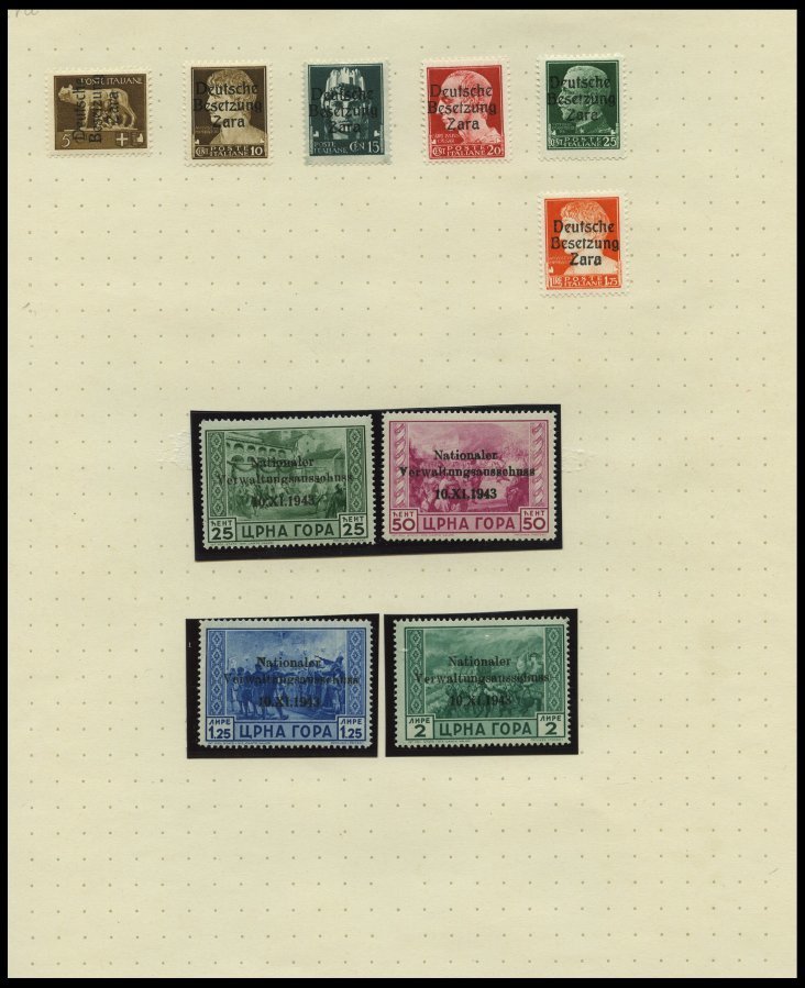 SAMMLUNGEN U. LOTS O,*,** , Zweifach Gesammelte Sammlung Bes.Geb.II Incl. Böhmen Und Mähren Und Generalgouvernement, Fas - Ocupación 1938 – 45