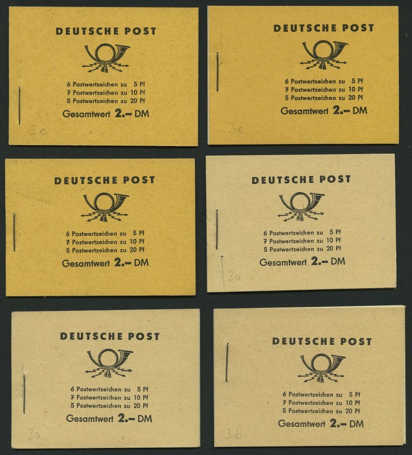 SAMMLUNGEN **, In Den Hautnummern Komplette Postfrische Teilsammlung DDR Von 1957-63 Im SAFE Falzlosalbum, Dazu Einige Z - Collections