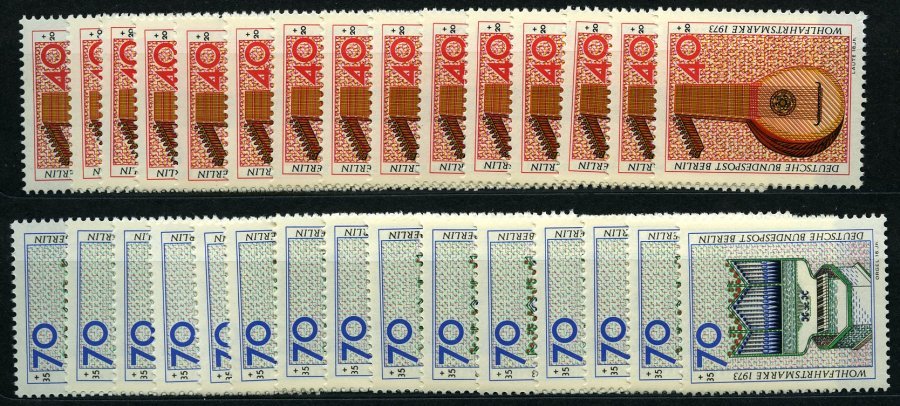 LOTS **, 1969-73, Wofa, Je 15 Prachtsätze - Usados