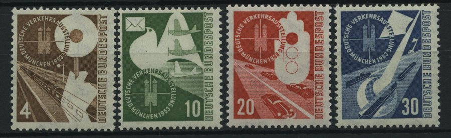 BUNDESREPUBLIK 167-70 **, 1953, Verkehrsausstellung, Prachtsatz, Mi. 85.- - Otros & Sin Clasificación